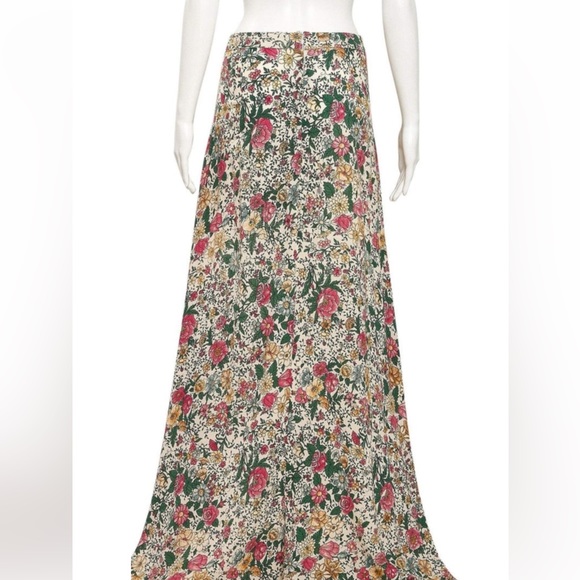 AUGUSTE THE LABEL Spring Rose Wylde Floral High Waisted Maxi Skirt - Picture 16 of 16